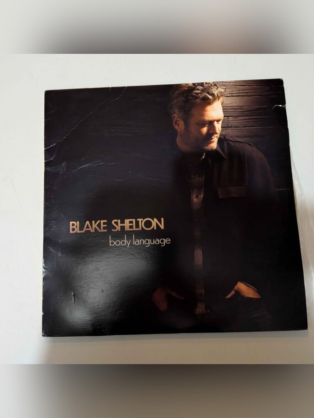 SEALED Blake Shelton Body Language 2021 Country 12" LP Gold VINYL ALBUM RECORD